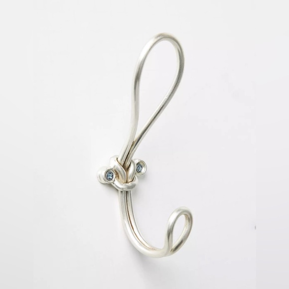 Adeline Knotted Hook-Silver - Picture 2 of 3